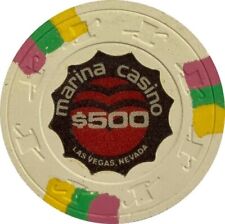 $500 MARINA LAS VEGAS CASINO CHIP picture