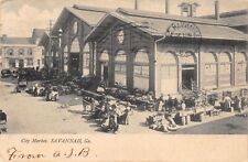 GA~GEORGIA~SAVANNAH~CITY MARKET~EARLY~MAILED 1908 picture