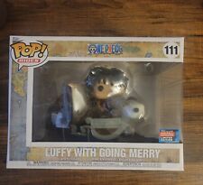 FUNKO POP‼️RIDES ONE PIECE #111 LUFFY WITH GOING MERRY picture