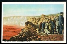 Early Volcano of Kilauea Eruption Big Island Hawaii Vintage Postcard Moses Pub. picture