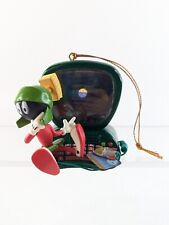 Looney Tunes Martin the Martian Space Alien with Computer Christmas Ornament picture
