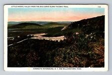 Petersburg NY-New York, Little Hoosic Valley From Big Curve, Vintage Postcard picture