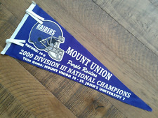 Undefeated III  defunct name  Mount Union College Pennant  Now Univ of Mt Union picture
