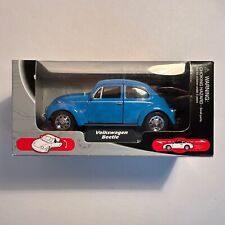 Welly Terah VW Volkswagen Beetle Blue 1:34 Die Cast Model Car picture