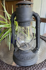 Vintage Dietz BLIZZARD Hurricane Kerosene Lantern No 2 NY Fitzall Globe Camping picture