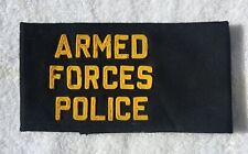 ORIGINAL VINTAGE US MILITARY ARMED FORCES POLICE ARMBAND picture