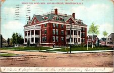 c1908 HOME FOR AGED MEN, Broad Street, PROVIDENCE, R. I. Post Card  picture
