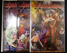 DARKSTALKERS NIGHT WARRIORS 1-3 A B UDON CAPCOM COMIC SET COMPLETE CHONG 2010 NM picture
