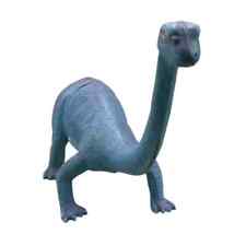 Vintage 1985 Brontosaurus Imperial True Prehistoric Replica Dinosaur Blue/Purple picture