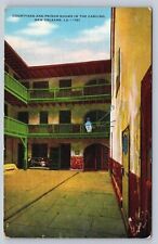 Prison Cabildo New Orleans Lousiana Courtyard Rooms Cell Block Postcard Vtg A10 picture