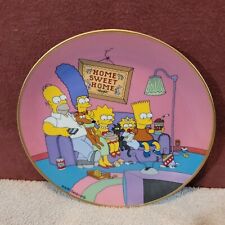 Simpsons A Family for the 90's 1991 Fine Porcelain Collector Plate picture