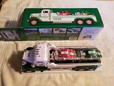 NEW 2022 Hess Toy Truck Flatbed Truck with Hot Rods picture