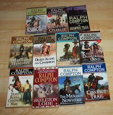 Lot of 11 Ralph Compton Western Paperback Books #1 PreOwned Very Good Condition picture