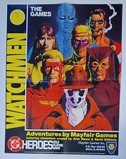 Mayfair Games - Watchmen Retailer Promo Poster - DC Comics Heroes RPG- 22
