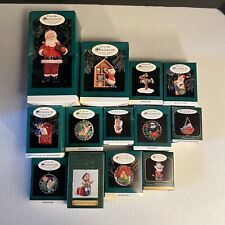 Lot Of 13 Hallmark Collector Series Club Keepsake Christmas Ornaments picture
