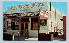 Postcard Wells Fargo Stage Office, Tombstone, Arizona R91 picture