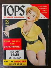 Tops magazine May 1954 pocket-size pin up VG picture