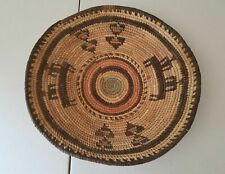 Beautiful Antique 13in African Intricate Woven Basket  picture