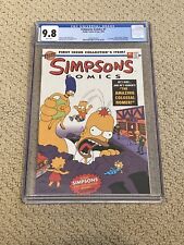Simpsons Comics 1 CGC  9.8 White Pages (Classic 1st Issue) picture
