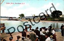 1909 Fields Point, Providence RI, Metropolitan News Co postcard jj200 picture