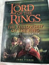 The Lord of the Rings Fellowship of the Ring Visual Companion Hardback W/ Dj picture