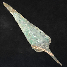 Large Ancient Near Eastern Bronze Spear Head in Good Condition Circa 1200-800 BC picture