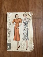 Vintage Simplicity 2375 Sewing Pattern Dress Size 18 Bust 36 picture