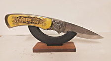 Rustic Knife Display Stand  for one Knife Hunter Sportsman Gift b* picture