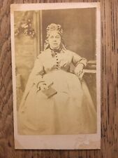 CDV Original Victorian Photo: Dulwich The Imperious Looking Mrs Brock  picture