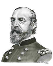 Union General George Gordon Meade Limited Edition S/N Civil War Art Print picture