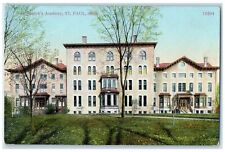 1909 St. Joseph Academy Building Exterior St. Paul Minnesota MN Posted Postcard picture
