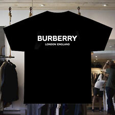 SALE_Burberryy Unisex Logo T-Shirt Printed Fanmade Size S-5XL Tee USA New picture