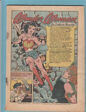 1944 Wonder Woman #8 Golden Age Comic Book, Missing Cover, Nice Reading Copy picture