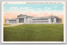New Field Museum of Natural History Grant Park Chicago IL Illinois Postcard picture