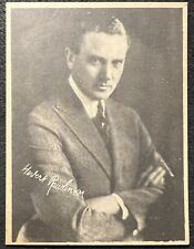 1920s W628 KASHIN MOTION PICTURE STARS LARGE HERBERT RAWLINSON CARD VG picture