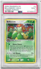 PSA 9 Bellossom HOLO 2005 Pokemon Ex Unseen Forces #3 MINT picture