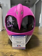 Pink Power Ranger Helmet  Signed By Amy Jo Johnson #4 picture