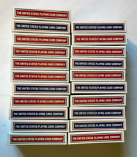 MAVERICK Playing CARD LOT (21) Red Finish Blue Finish Standard Poker Index picture