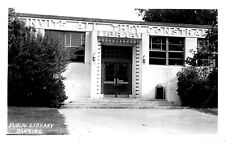 PUBLIC LIBRARY RPPC, BANNING, CALIFORNIA, VINTAGE POSTCARD (SV 134) picture