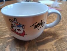 ●FROSTED FLAKES TONY TIGER Cereal Bowl Large Oversized Mug Kellogg's 2002 Gibson picture