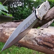 Folding tactical combat pocket knife hunting camping survival daily carry picture