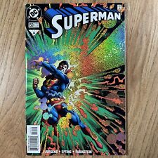 Superman #150 Iconic Gold Foil Cover Vol 2 DC Comics 1999 NM- picture