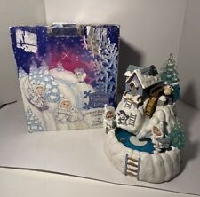 Dreamsicles Northern Lights Moose Lodge Fountain (Rare LE LIMITED) + Box [READ] picture