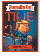 GPK Trump Disgrace to The White House Trump Time Gold Framed Metal Card picture