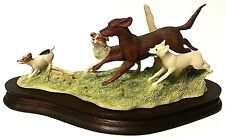 Schmid Lowell Davis Boys Night Out Limited Edition Dog Figurine RFD America picture