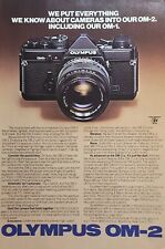 Olympus OM-2 Advanced SLR Automatic Camera Vintage Print Ad 1979 picture