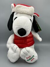 Macy's Holiday 2015 Snoopy Peanuts Plush NWT picture