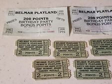 7 Lot Vintage Belmar Henry's Playland Scotty's 410 Points Pleasant Casino Royale picture