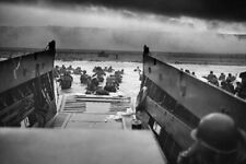 Into the Jaws of Death D Day Normandy Invasion 13x19 World War II WW2 Photo 14 picture