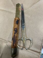 d peres solingen german sowing scissors, lightly used picture